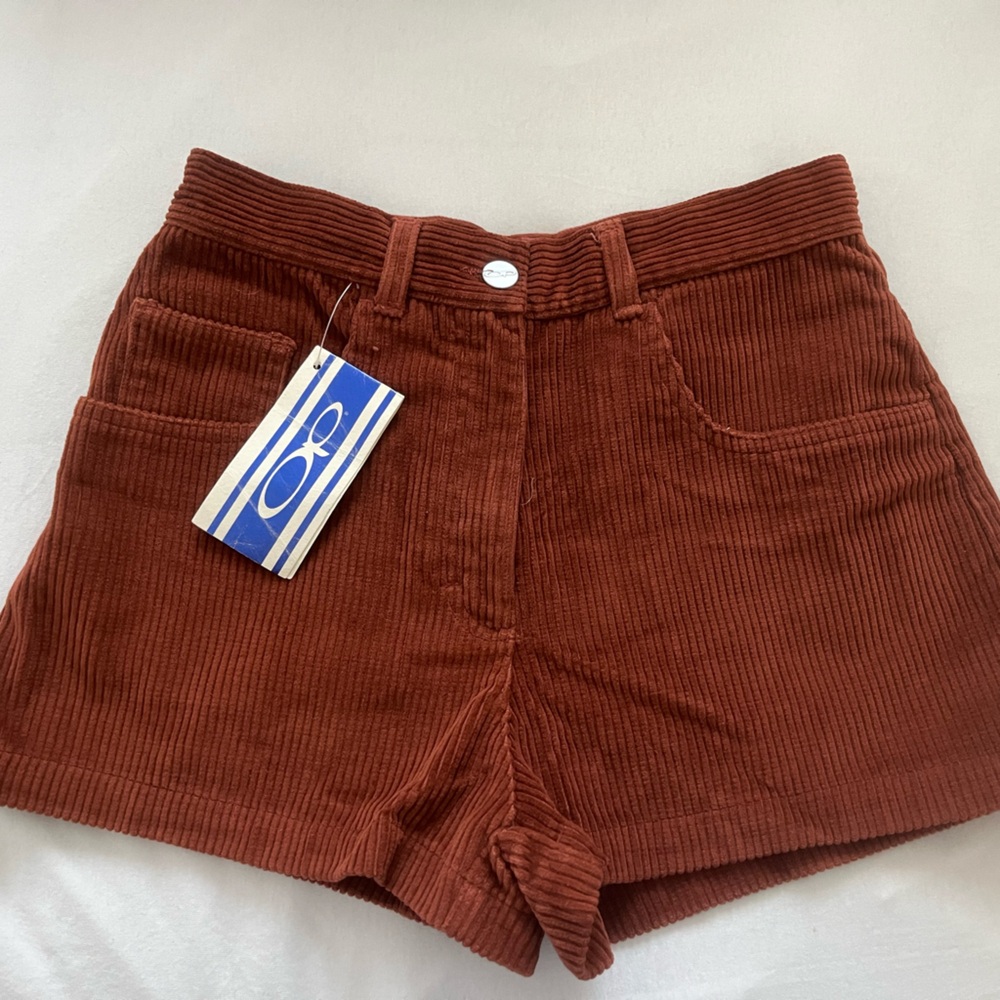 OP Ocean Pacific Corduroy Vintage Shorts Brown